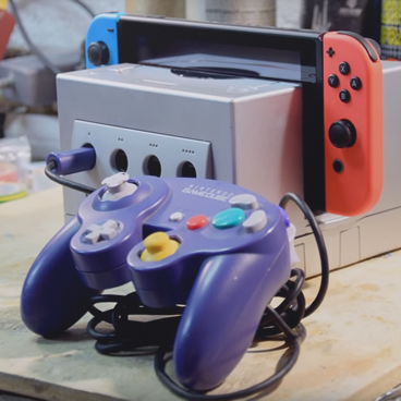 GameCube Docking Station With GC Controller Adapter